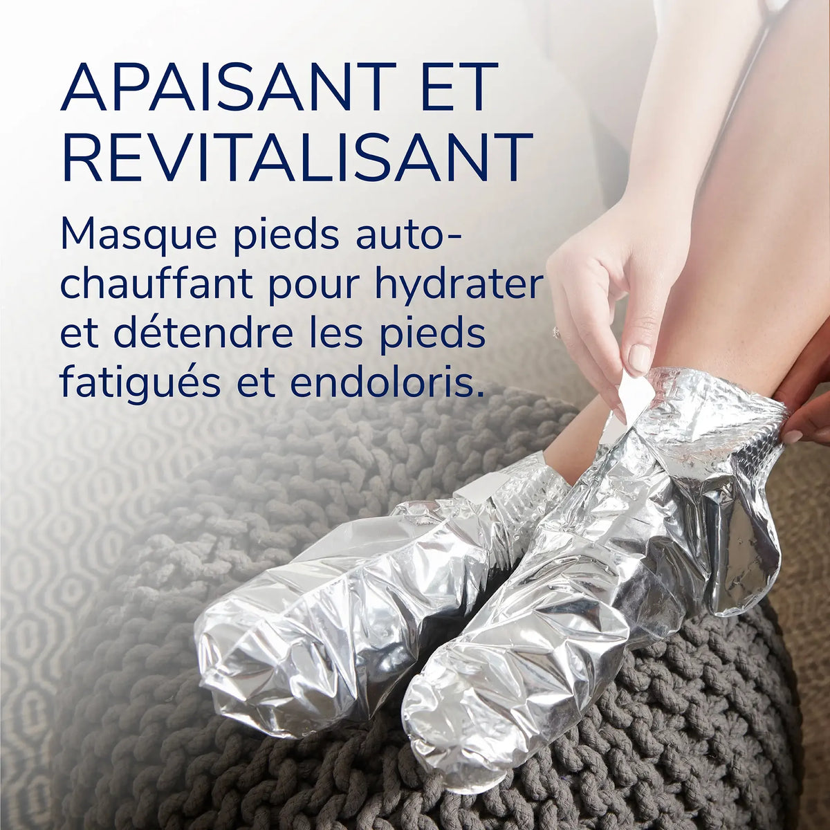 Masque apaisant et revitalisant Dr. Scholl's pour pieds fatigués et douloureux
