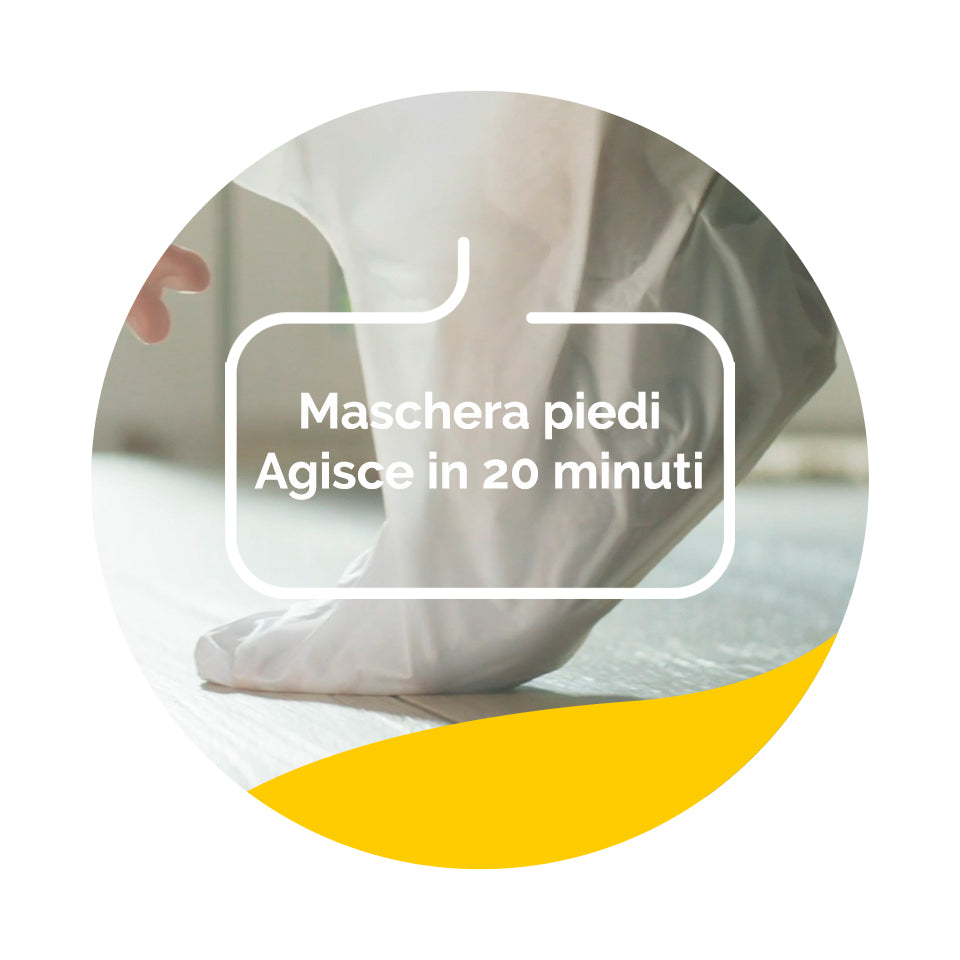 Pedimask nærende fotmaske med aloe vera