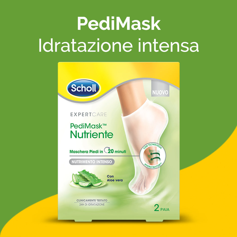 Pedimask nærende fotmaske med aloe vera