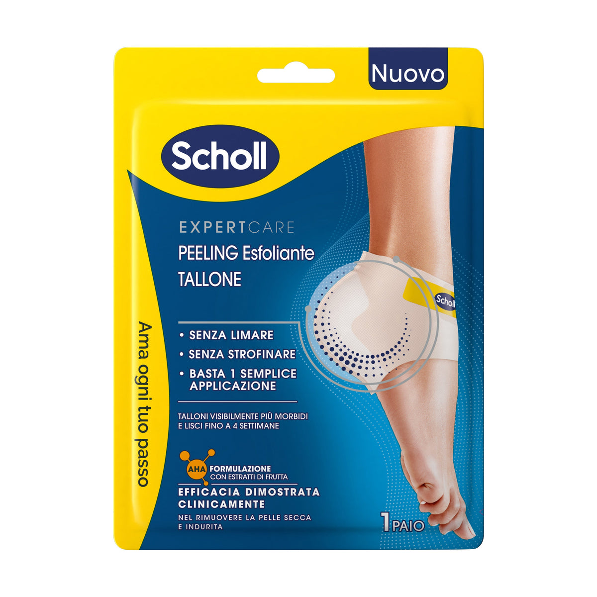 Expert Care peeling exfoliant pour les talons