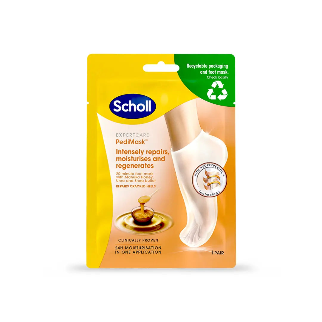 Masque pour les pieds Scholl au miel de manuka