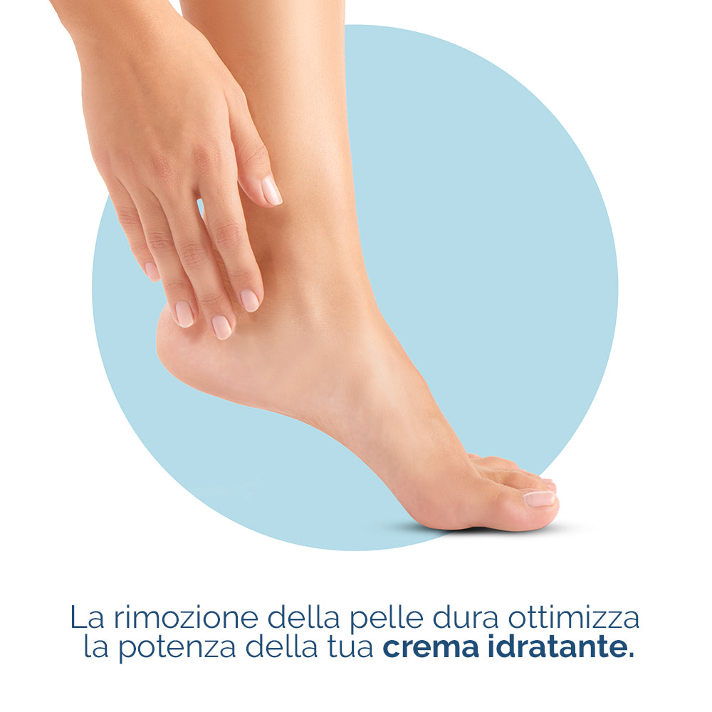 Velvet Roll do pedicure z dodatkową szczotką złuszczającą