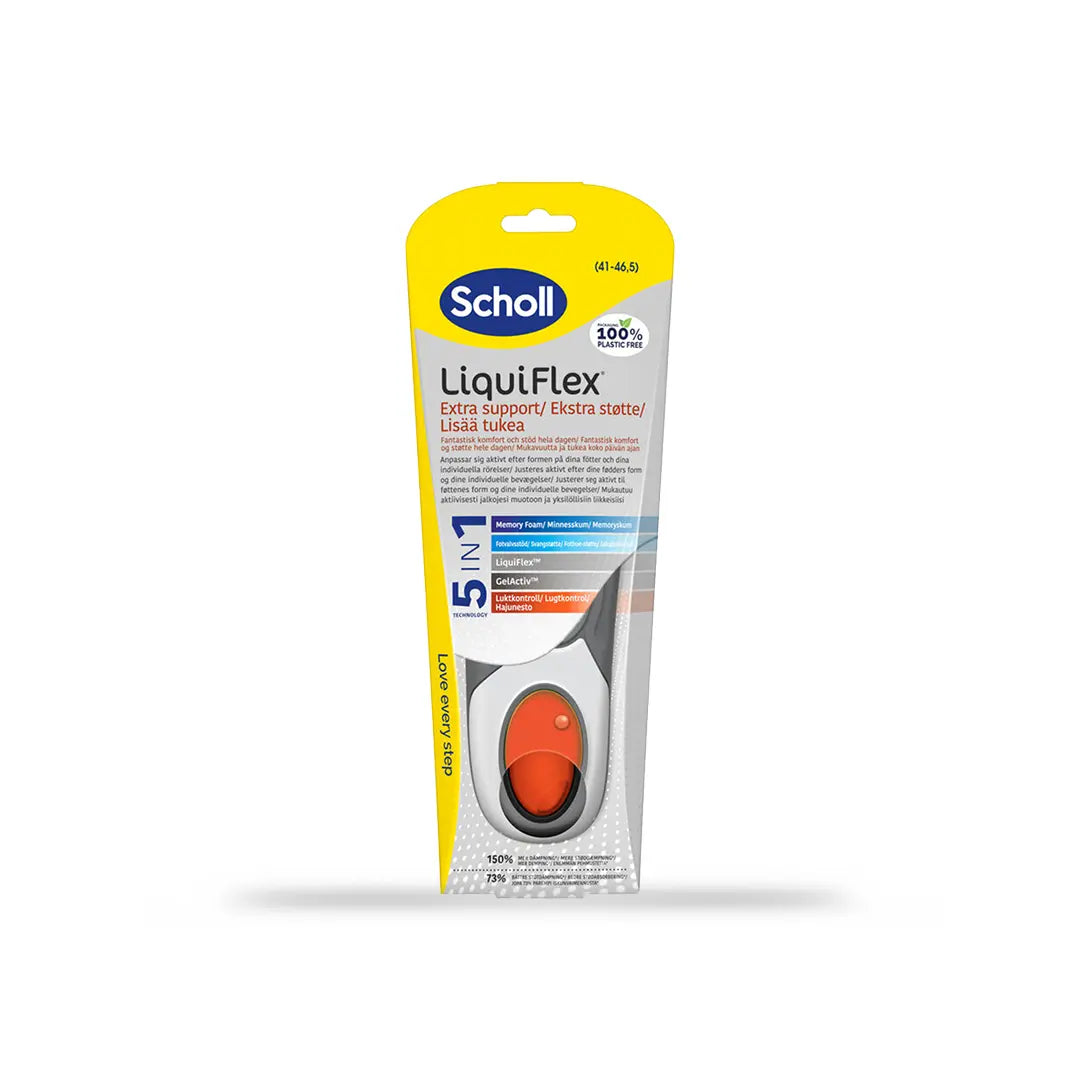 Scholl LiquiFlex Extra Support Innleggssåle