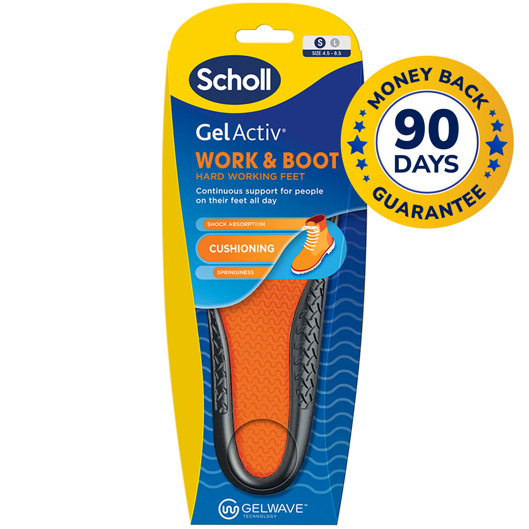 Scholl GelActiv® Work & Boots Insoles (Small)