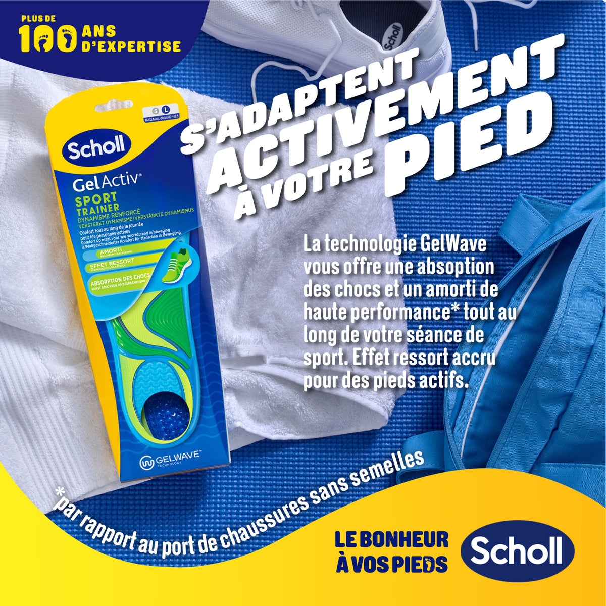 Solette Scholl GelActiv Sport - numero 40 - 46.5