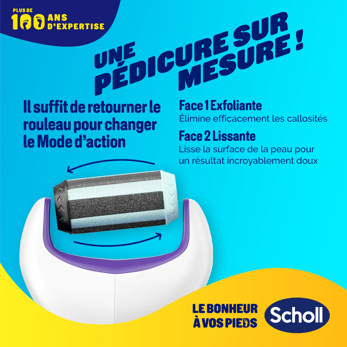 Coffret Scholl Râpe Electrique + Recharges 2 en 1