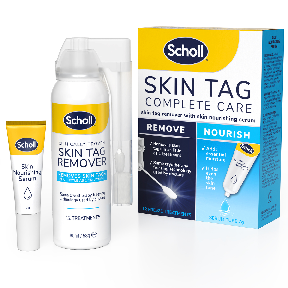 Scholl Aid Complete Care Skin Tag Removal Kit