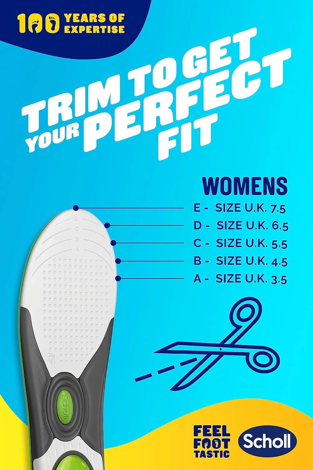 LiquiFlex™ Everyday Insoles Small