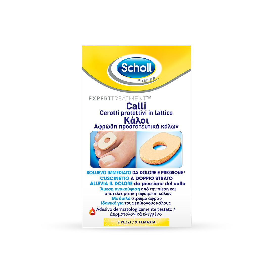 Cuscinetti protettivi in schiuma per calli 9 pz
