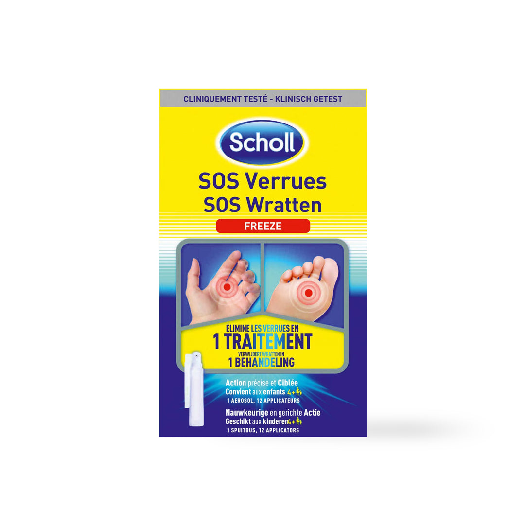 Scholl Sos Verrues 80ml + 16 Applicateurs