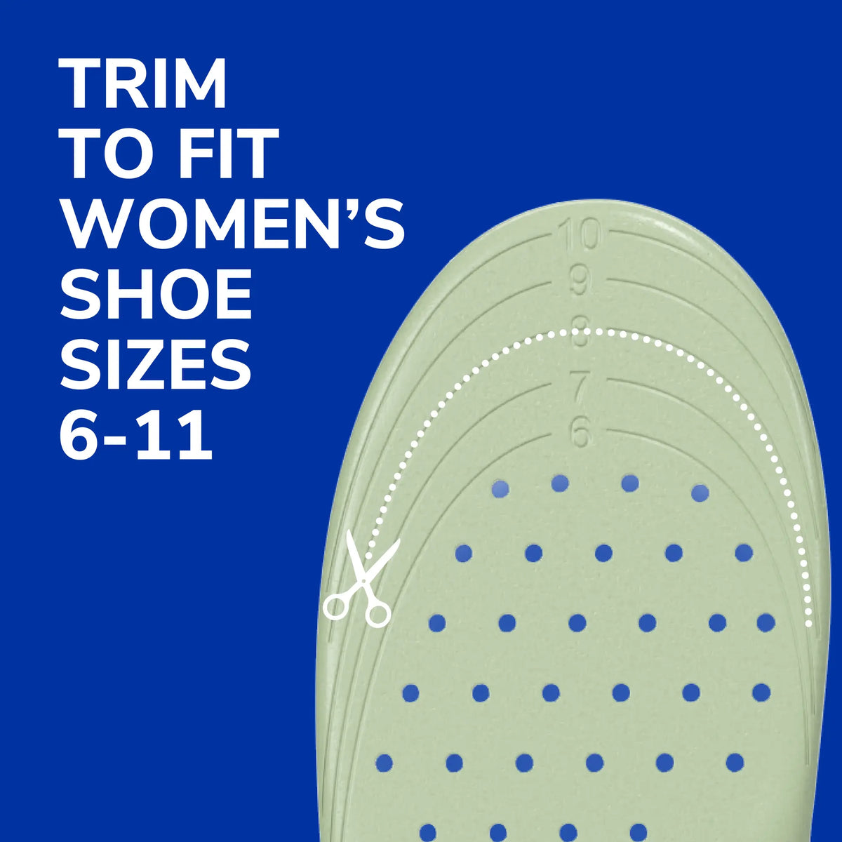 Dr. Scholl's Einlegesohlen mit zusätzlicher Unterstützung für Damen, UK-Größe 3.5-8.5