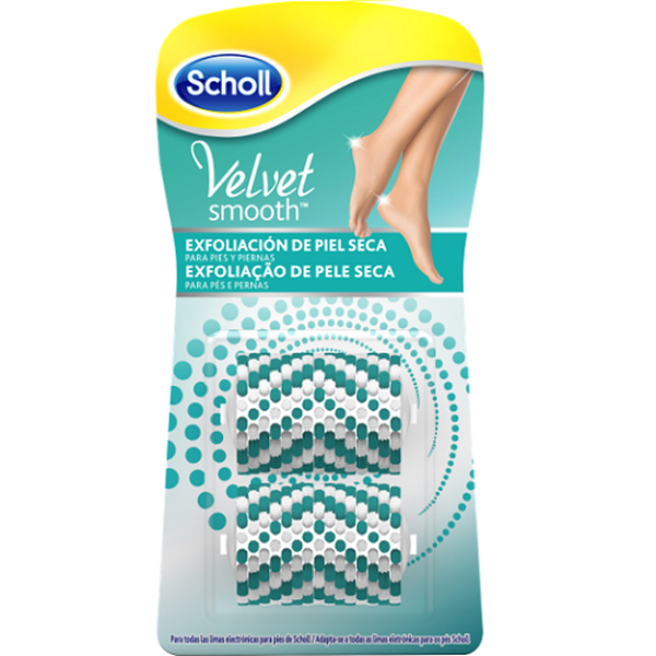 Scholl eksfolierende refill til elektrisk fotfil