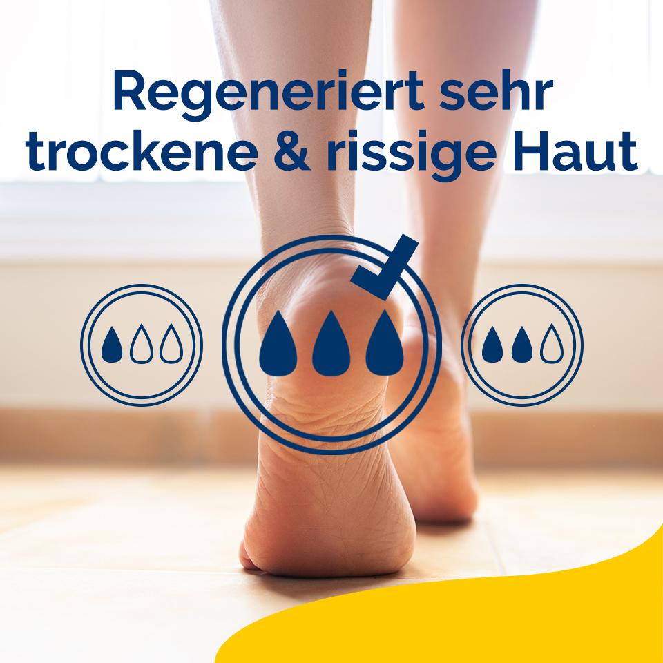 Scholl DE Care Scholl Intensiv regenerierende Fußcreme mit 10% Urea 75ml - Für sehr trockene und rissige Haut