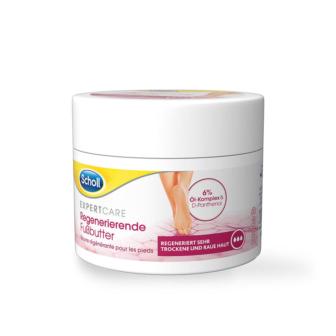 Scholl DE Care Scholl Regenerierende Fußbutter 150ml - Für sehr trockene und raue Haut