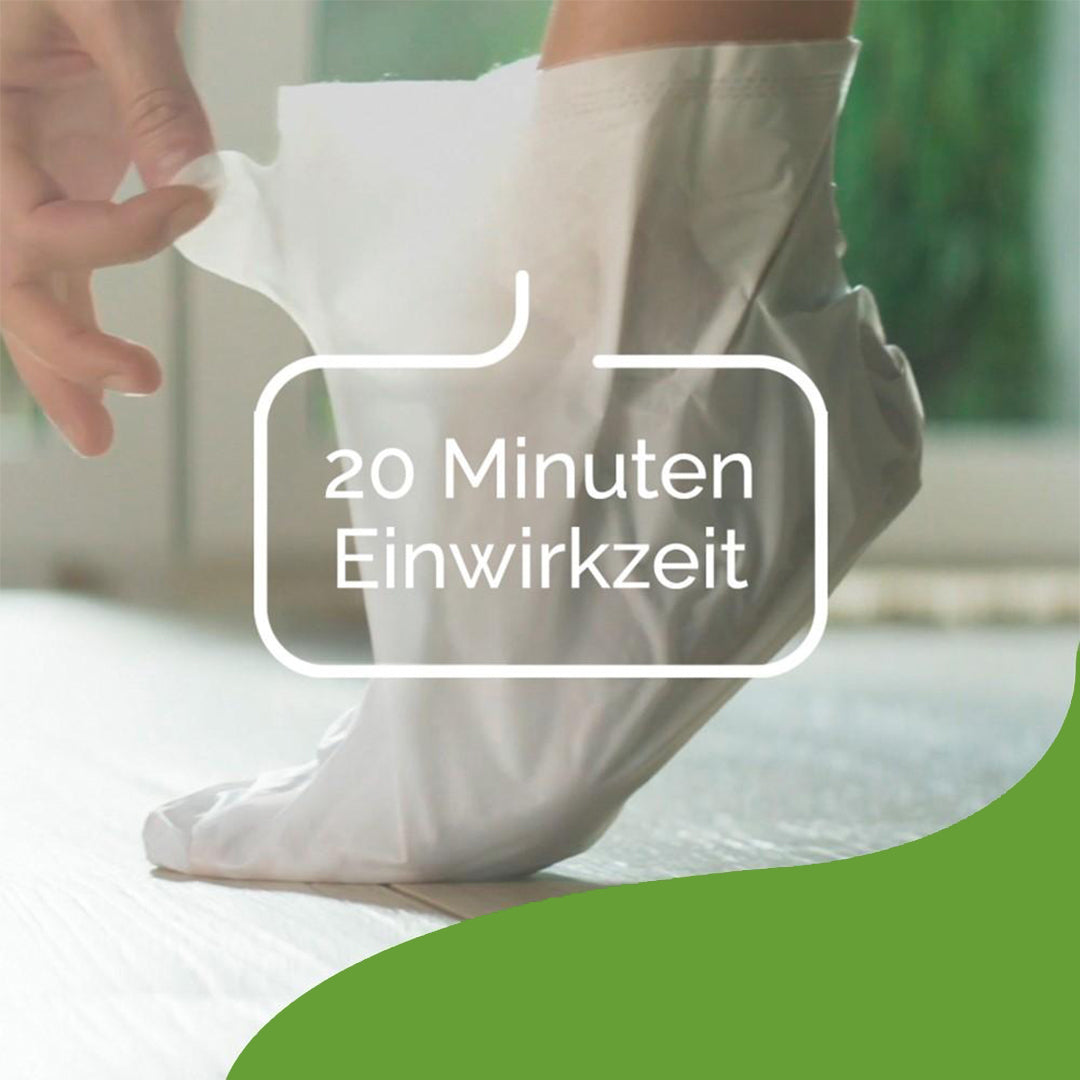 Scholl Site DE Care Scholl ExpertCare intensiv pflegende Fußmaske in Socken – intensiv feuchtigkeitspendende Maske mit Aloe Vera
