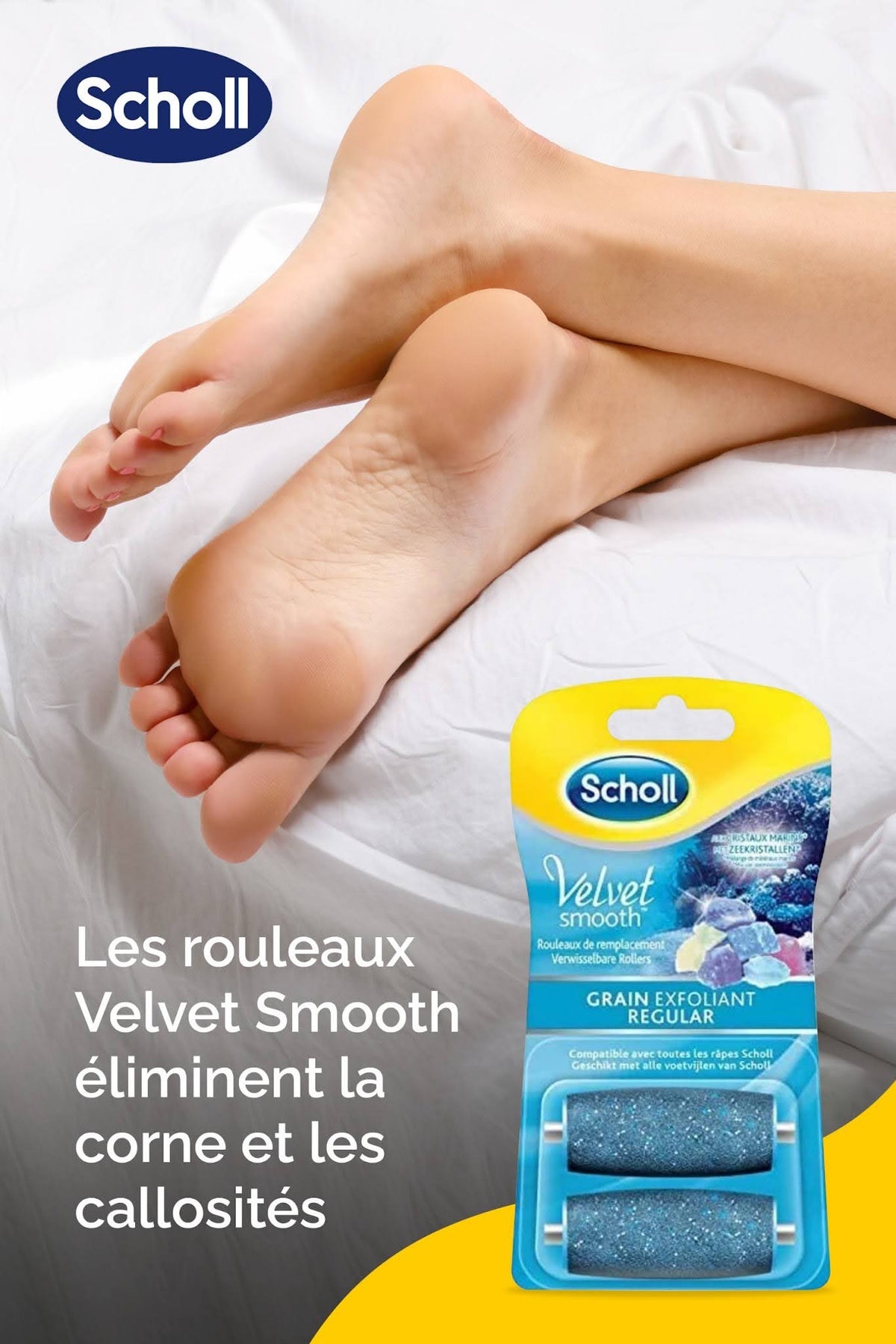 Recharges Scholl Velvet Smooth Grain Exfoliant