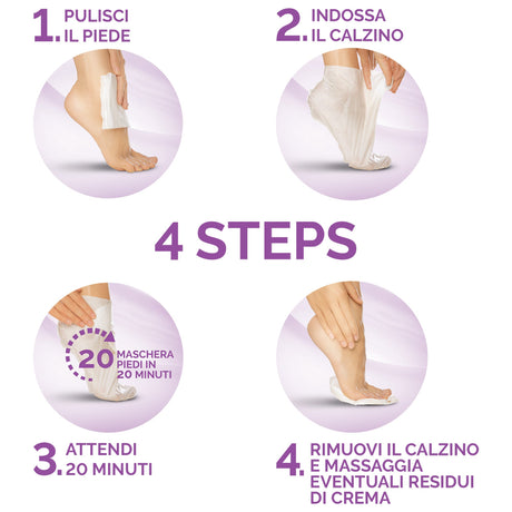 Pedimask Maschera Piedi Nutriente con Olio di Lavanda-Scholl IT-Scholl IT