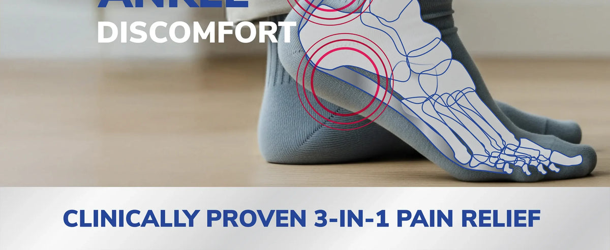 Heel & Ankle Pain Relief Insoles Large