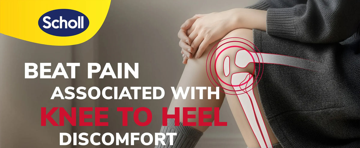Everyday Knee to Heel Pain Relief Insoles Large