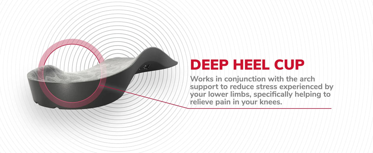 Everyday Knee to Heel Pain Relief Insoles Large