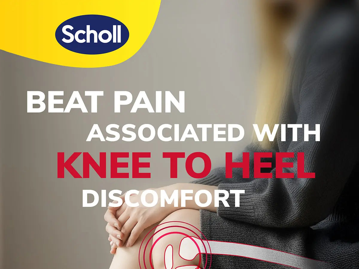 Everyday Knee to Heel Pain Relief Insoles Large