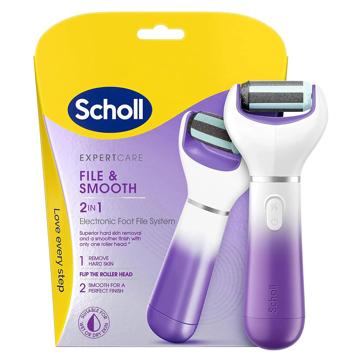 Expert Care 2-in-1 File & Smooth Foot File