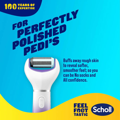 Scholl Care Purple Expert Care 2-in-1 File & Smooth Foot File