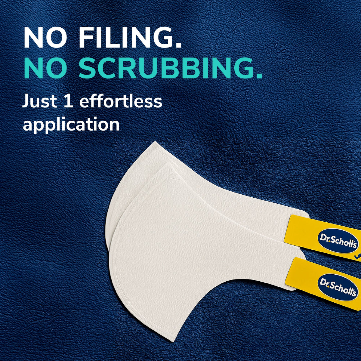 Dr. Scholl’s™ eksfolierende hælmaske
