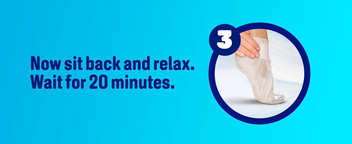 ExpertCare Foot Mask with Manuka Honey