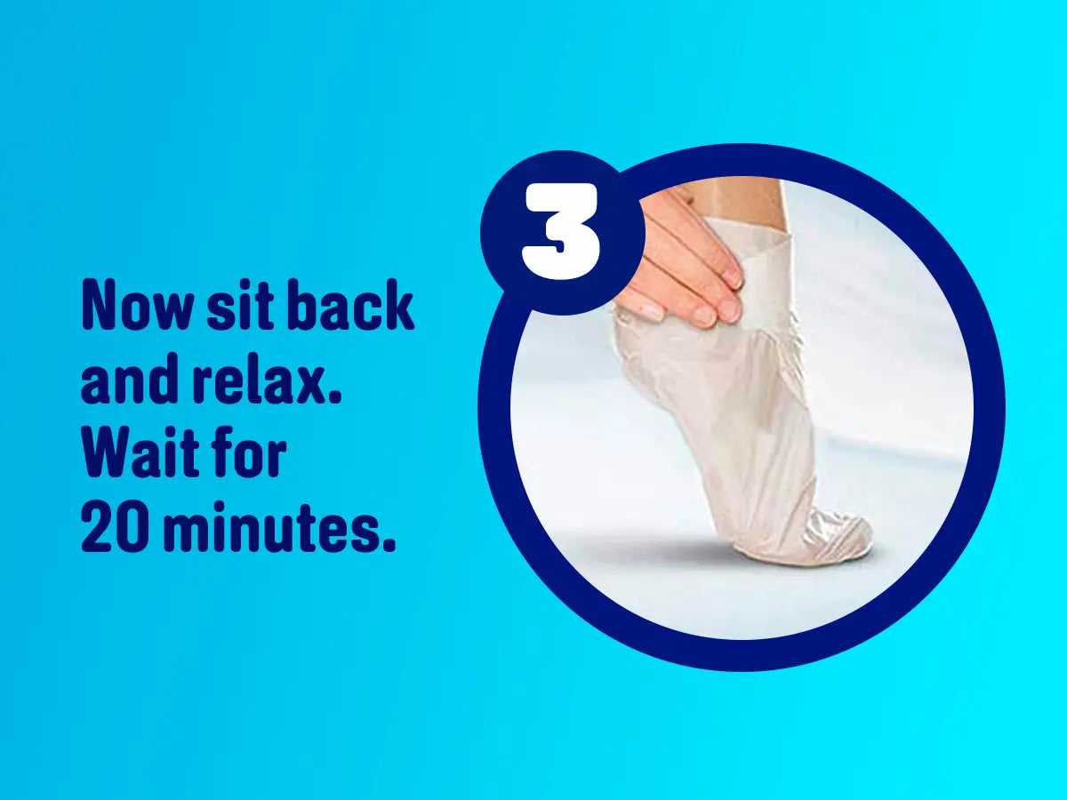 ExpertCare Foot Mask with Manuka Honey