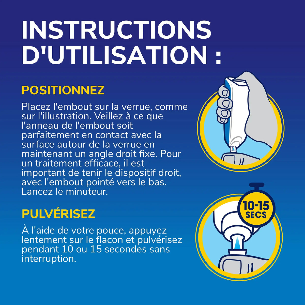 Dr Scholl's Traitement verrues Freeze Away MAX mains et pieds par cryothérapie