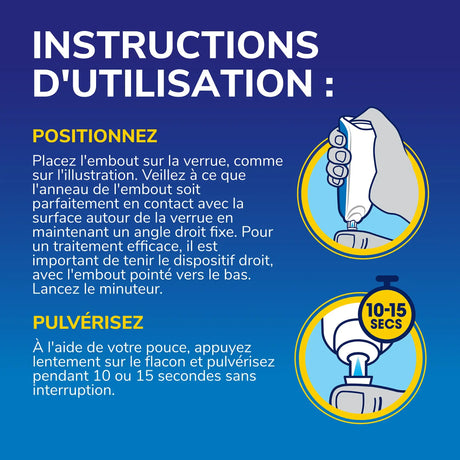 Dr Scholl's Traitement verrues Freeze Away MAX mains et pieds par cryothérapie