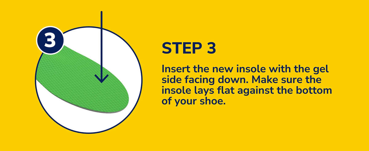 Run Shock Absorbing Insoles - Large