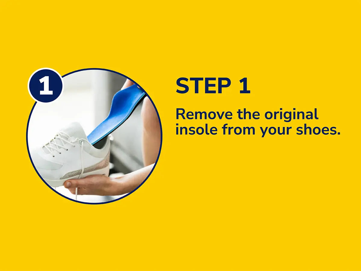 Run Shock Absorbing Insoles - Large