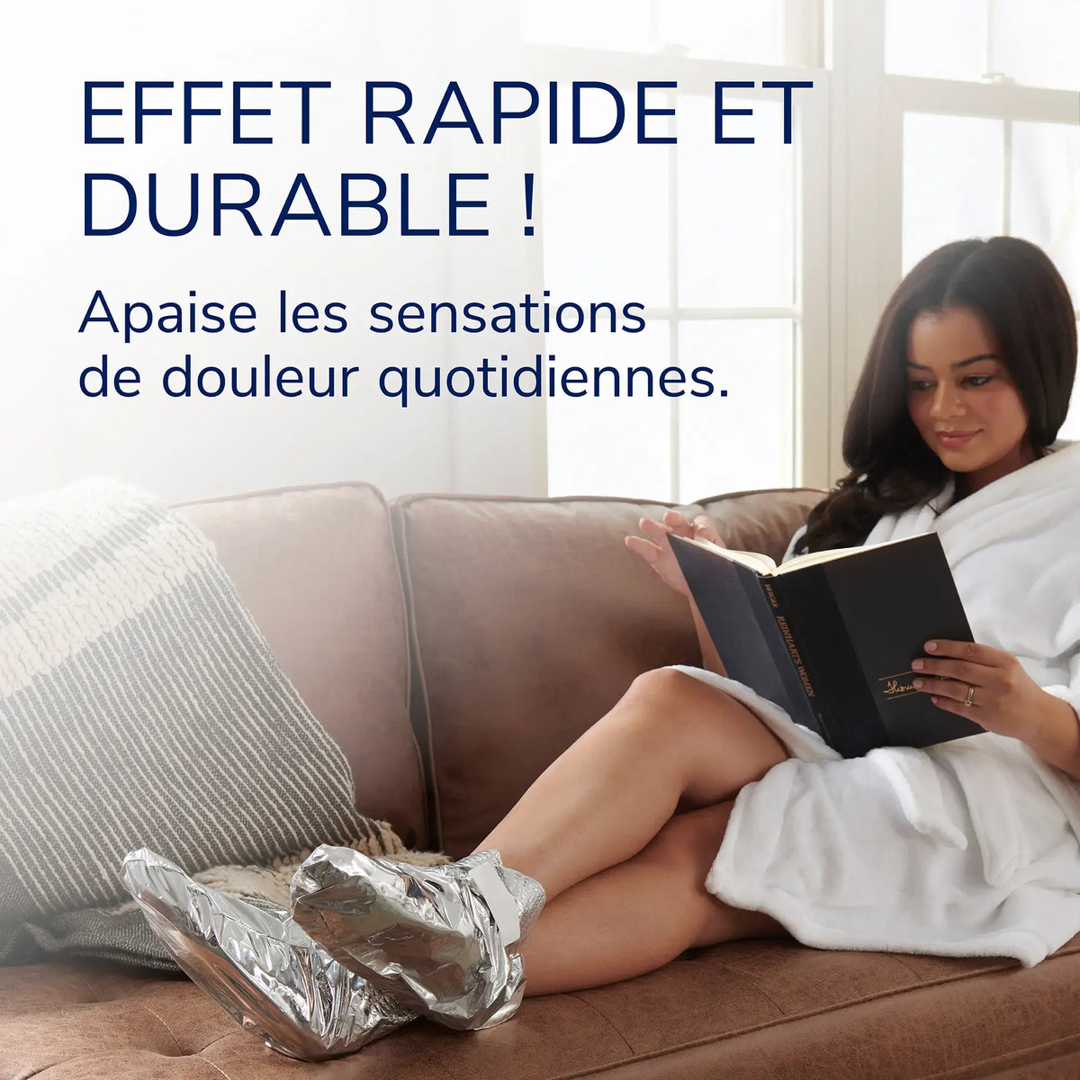 Masque apaisant et revitalisant Dr. Scholl's pour pieds fatigués et douloureux