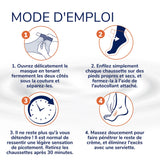 Masque apaisant et revitalisant Dr. Scholl's pour pieds fatigués et douloureux