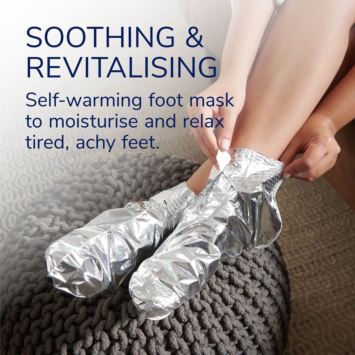 Maschera lenitiva e rivitalizzante per piedi stanchi e doloranti Dr. Scholl’s™