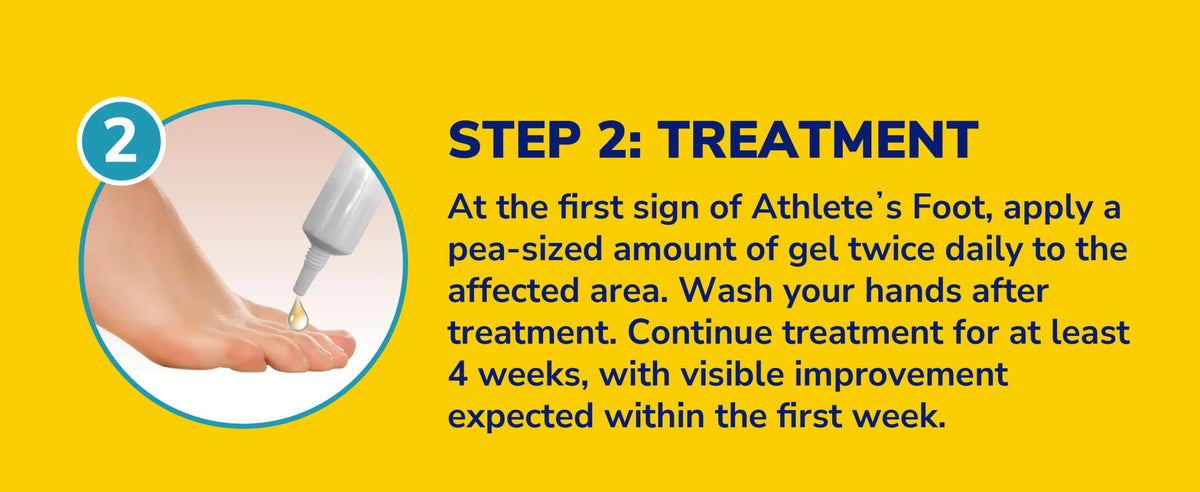 Athlete's Foot Treatment 4-in-1 Gel