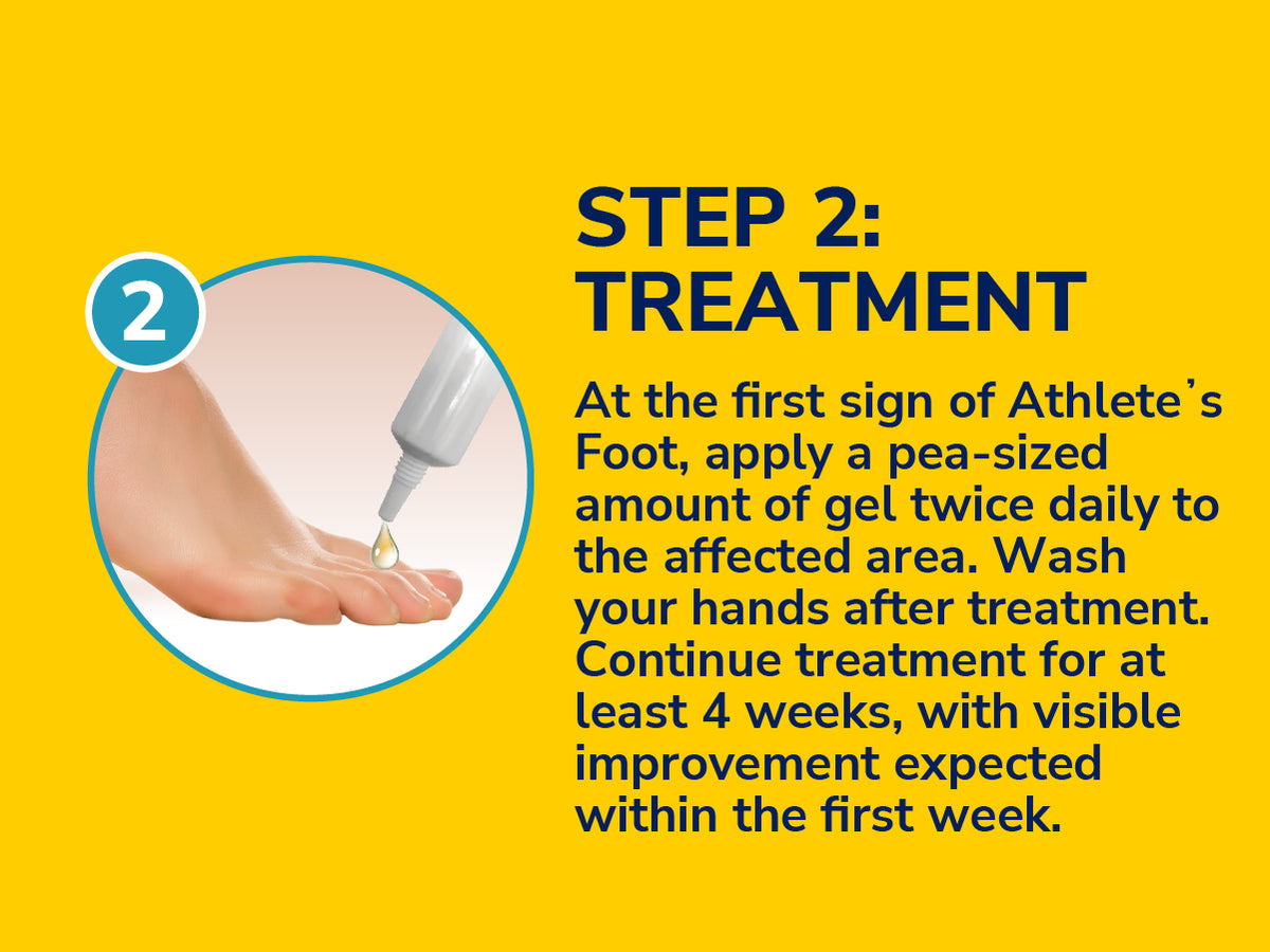 Athlete's Foot Treatment 4-in-1 Gel