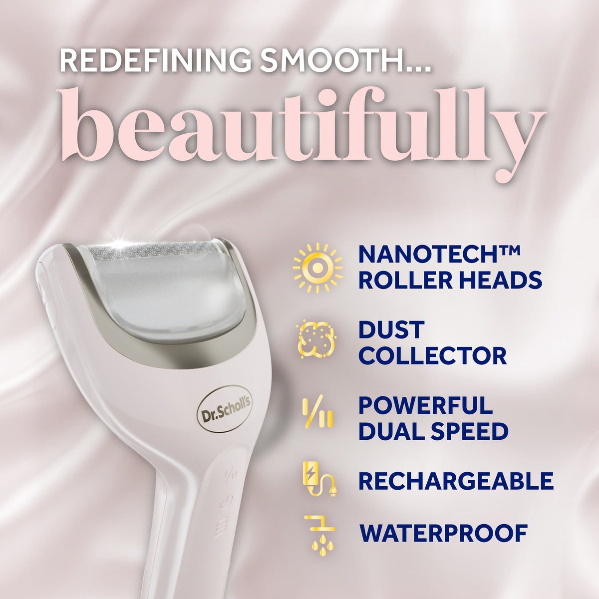 Elektryczny pilnik do stóp Dr.Scholl's™ Pedi Perfect