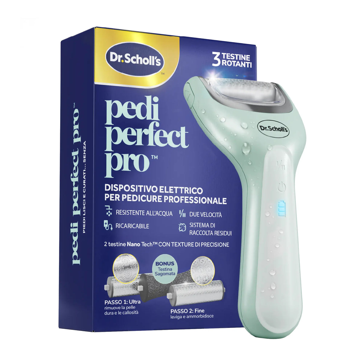 Pedi Perfect Pro professionell elektrisk fotpedikyr