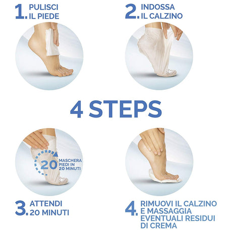 Pedimask Maschera Piedi Nutriente con Olio di Macadamia-Scholl IT-Scholl IT