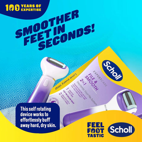 Scholl Care 2-in-1 Expert Care Foot File Roller Head Refill