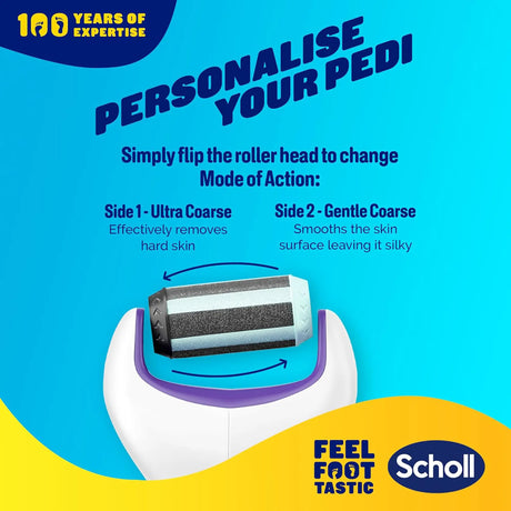 Scholl Care 2-in-1 Expert Care Foot File Roller Head Refill