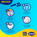 Scholl Care 2-in-1 Expert Care Foot File Roller Head Refill