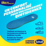 Scholl GelActiv avslappende innleggssåler - størrelse 35.5-40.5