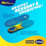 Scholl GelActiv avslappende innleggssåler - størrelse 35.5-40.5