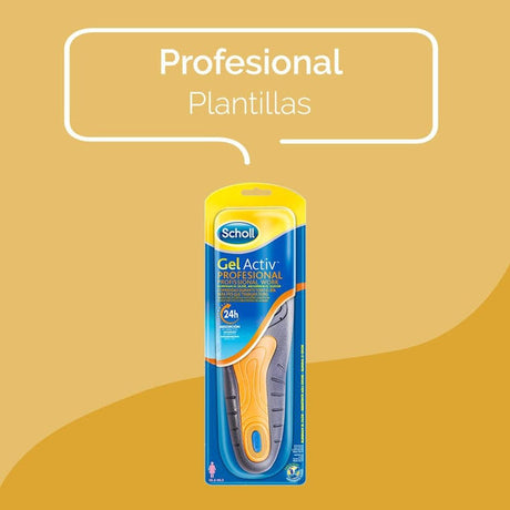 Scholl Plantillas de Gel Profesional Mujer