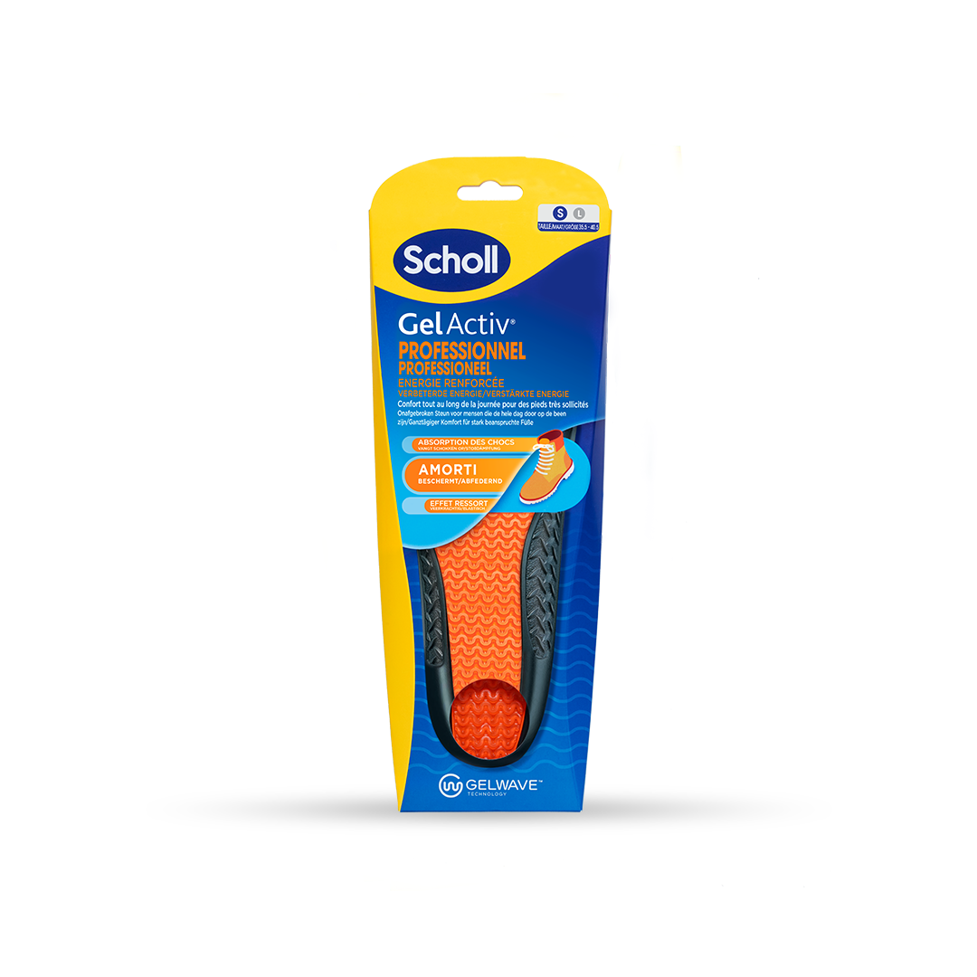 GelActiv Semelles Work&Boot S pt 35,5-40,5 1 paire