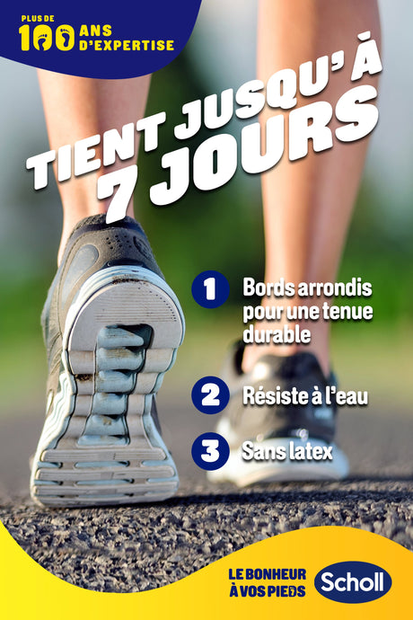 Pansements Ampoules Grand Format pour talon - 5 pansements